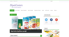 Desktop Screenshot of diyetcenter.com