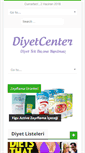 Mobile Screenshot of diyetcenter.com