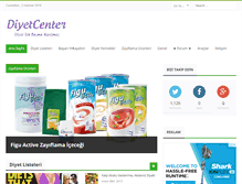 Tablet Screenshot of diyetcenter.com